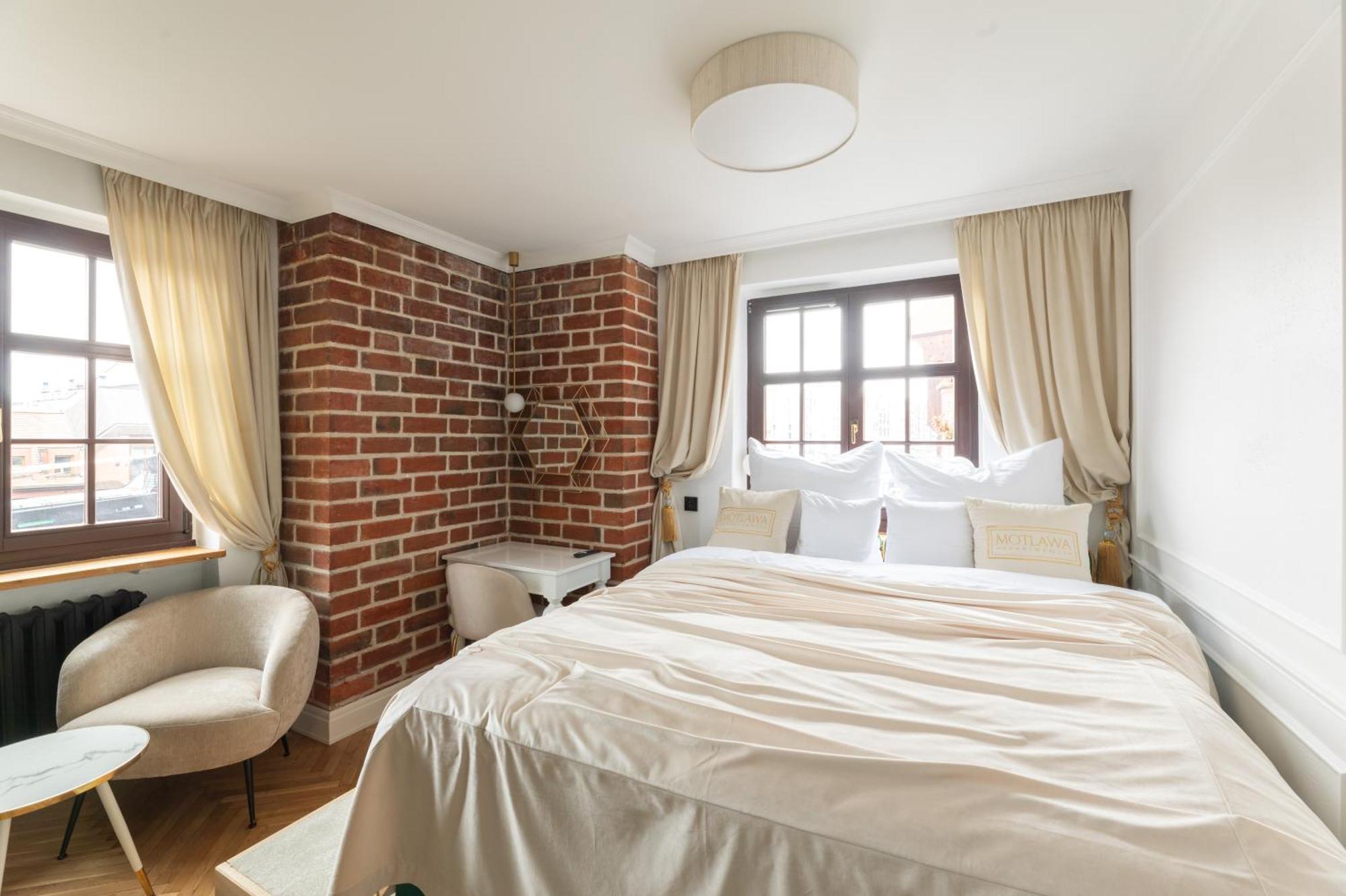 Motlawa Apartments - Old Town & River Viev, Fast Wifi Gdańsk Exterior foto
