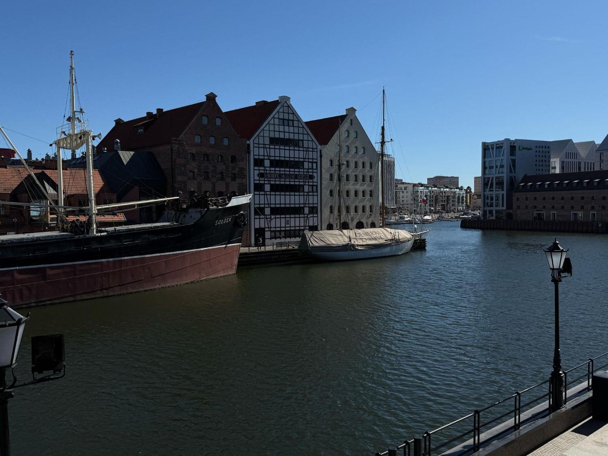 Motlawa Apartments - Old Town & River Viev, Fast Wifi Gdańsk Exterior foto